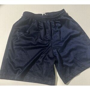 A4 Boys Navy Basketball Shorts-Size L